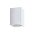 ^E27 PAR30 SQUARE  CEILING LUMINAIRE 230V AC MATT WHITE IP65 MAX.35W